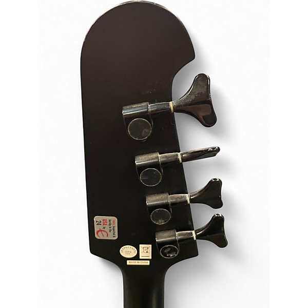 Used Epiphone Gothic Thunderbird IV Satin Black Electric Bass Guitar