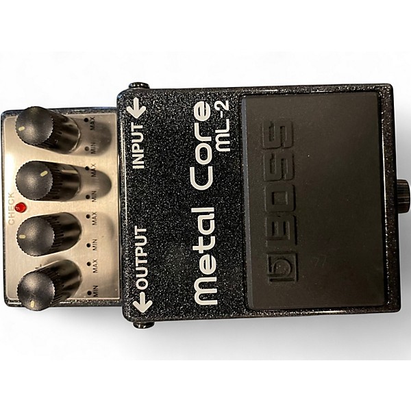 Used BOSS ML2 Metal Core Distortion Effect Pedal