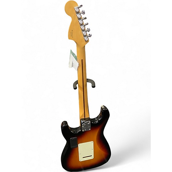 Used 2016 Fender Deluxe Roadhouse Stratocaster 3 Color Sunburst Solid Body Electric Guitar