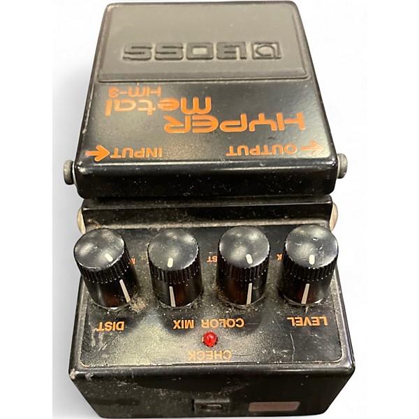 Used BOSS HM3 Hyper Metal Distortion Effect Pedal