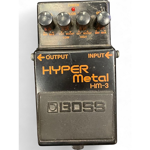 Used BOSS HM3 Hyper Metal Distortion Effect Pedal
