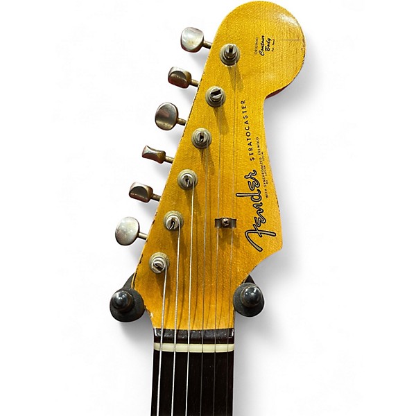 Used Fender 1962 Heavy Relic Stratocaster Aztec Gold Solid Body Electric Guitar