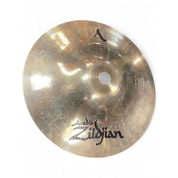 Used Zildjian 6in A Custom Splash Cymbal