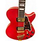 Used D'Angelico SS DELUXE MATTE RED Hollow Body Electric Guitar
