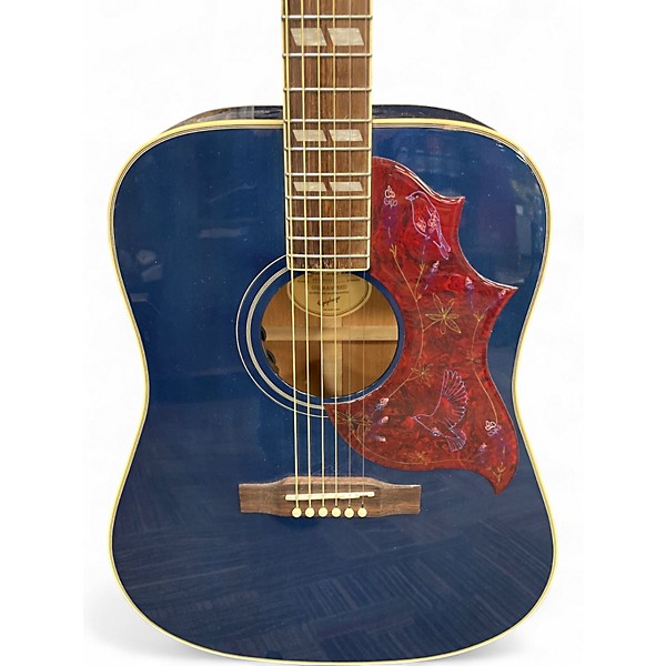 Used Epiphone MIRANDA LAMBERT BLUEBIRE BLUE BONNET Acoustic Electric Guitar
