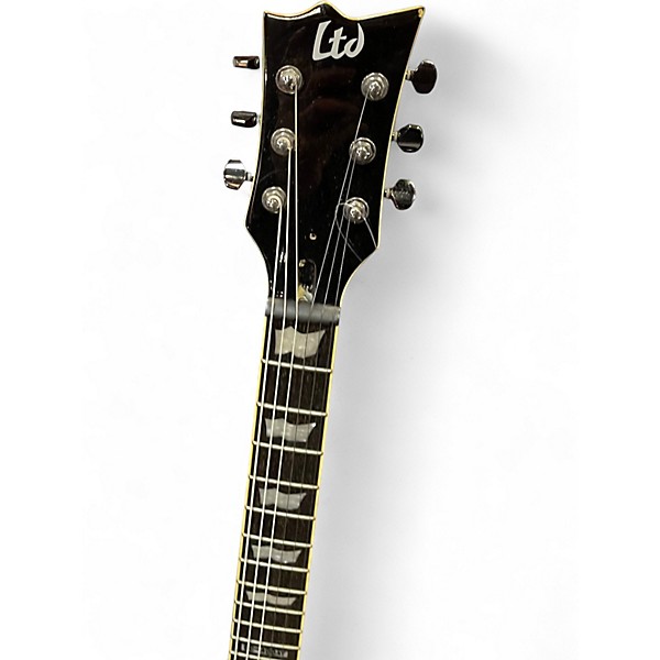 Used 2005 ESP LTD EC400AT Gold Solid Body Electric Guitar