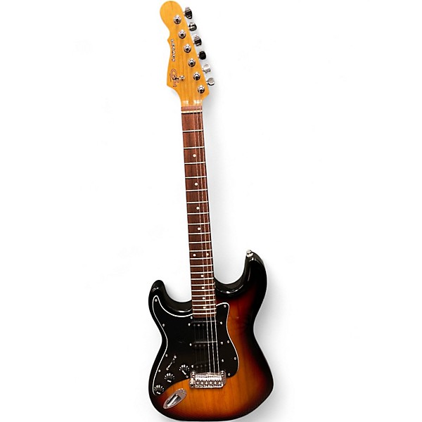 Used G&L Tribute Legacy 3 Tone Sunburst Solid Body Electric Guitar