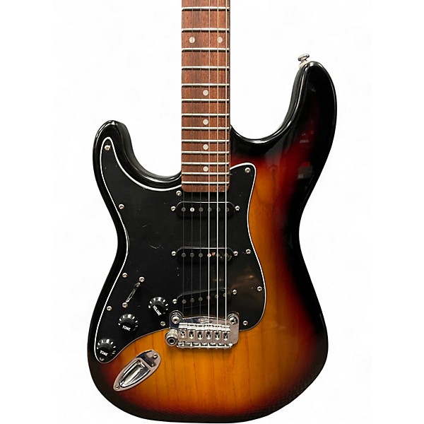 Used G&L Tribute Legacy 3 Tone Sunburst Solid Body Electric Guitar