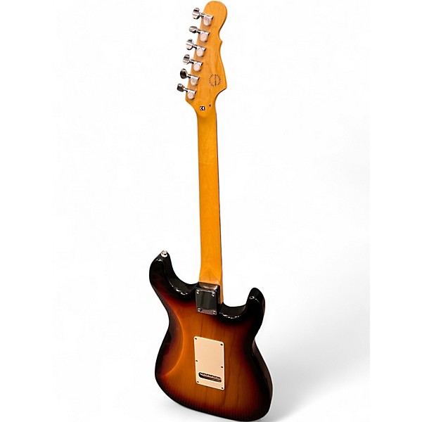 Used G&L Tribute Legacy 3 Tone Sunburst Solid Body Electric Guitar