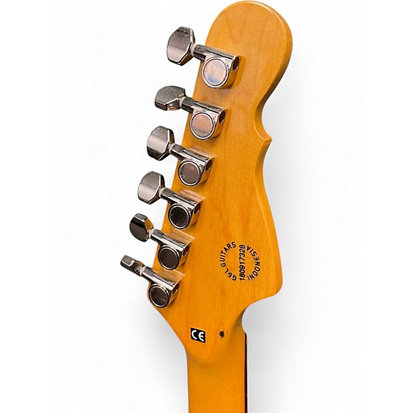 Used G&L Tribute Legacy 3 Tone Sunburst Solid Body Electric Guitar