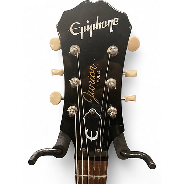 Used Epiphone Les Paul Junior Black Solid Body Electric Guitar