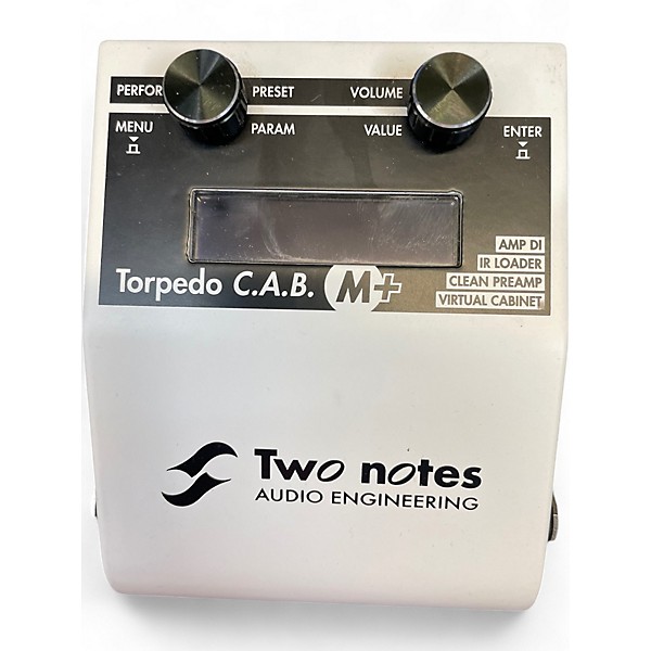 Used Two Notes AUDIO ENGINEERING Torpedo C.A.B. M+ Effect Processor