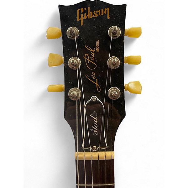 Used Gibson Les Paul Studio Gold Top Solid Body Electric Guitar