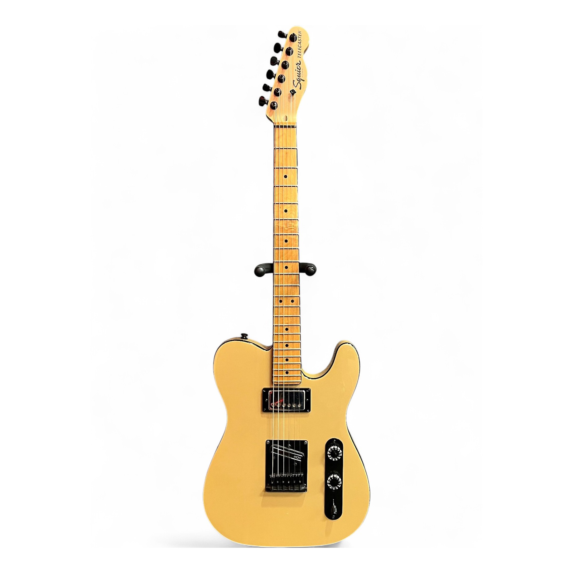 Used Squier Contemporary Telecaster SH Shoreline Gold Solid Body