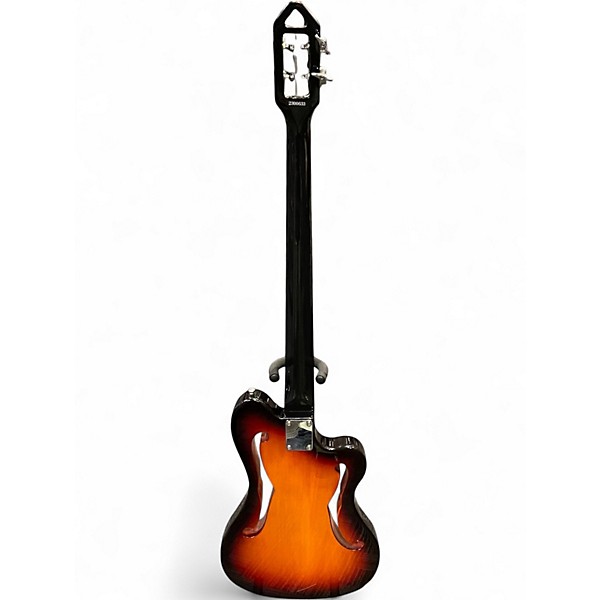 Used Eastwood EUB-1 LH Sunburst Electric Bass Guitar