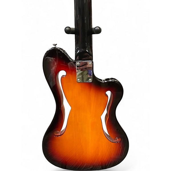 Used Eastwood EUB-1 LH Sunburst Electric Bass Guitar