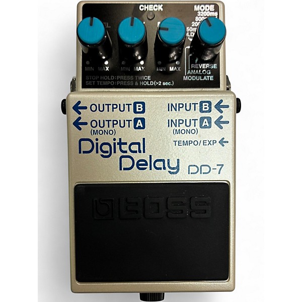 Used BOSS DD7 Digital Delay Effect Pedal