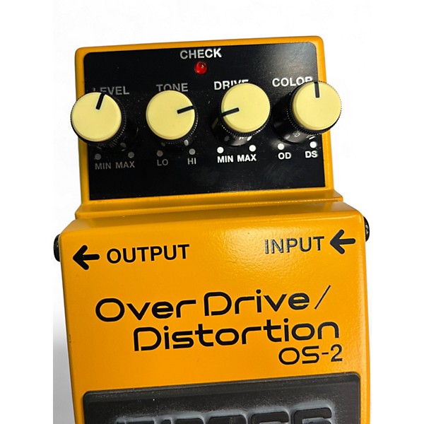 Used BOSS OS2 Overdrive Distortion Effect Pedal