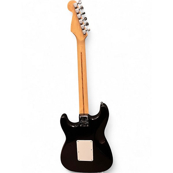 Used 1994 Fender American Deluxe Stratocaster Plus Metallic Black Solid Body Electric Guitar