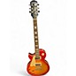 Used Epiphone Les Paul Standard Pro Left Handed cherry burst Electric Guitar thumbnail
