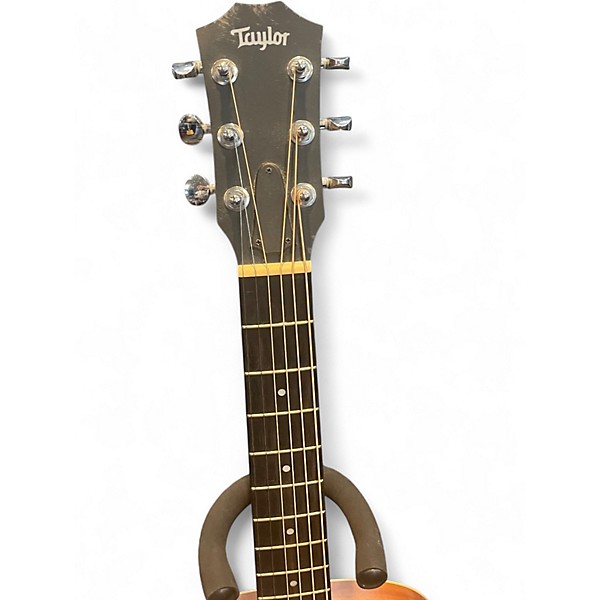Used Taylor gs mini spruce left handed Natural Acoustic Electric Guitar