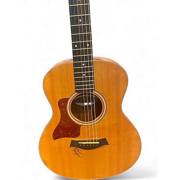Used Taylor gs mini spruce left handed Natural Acoustic Electric Guitar