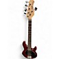Used Sterling by Music Man stingray 5 Trans Red Electric Bass Guitar thumbnail