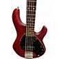 Used Sterling by Music Man stingray 5 Trans Red Electric Bass Guitar