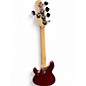 Used Sterling by Music Man stingray 5 Trans Red Electric Bass Guitar