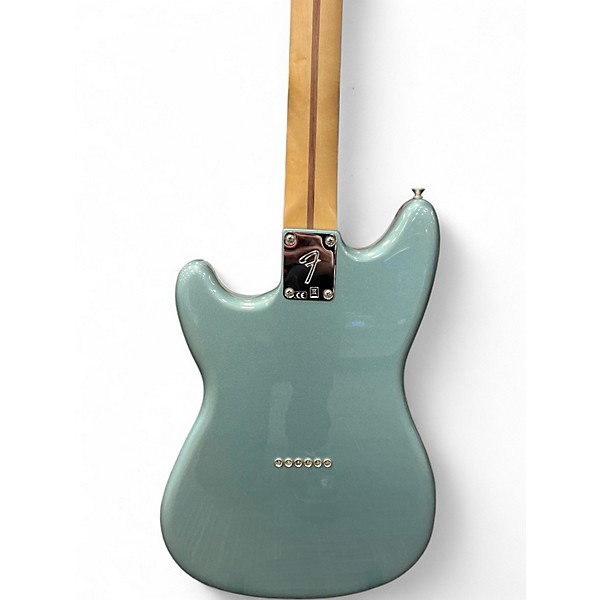 Used Fender Duo Sonic HS Ice Blue Metallic Solid Body Electric Guitar