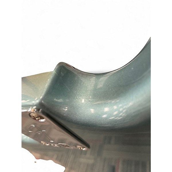 Used Fender Duo Sonic HS Ice Blue Metallic Solid Body Electric Guitar