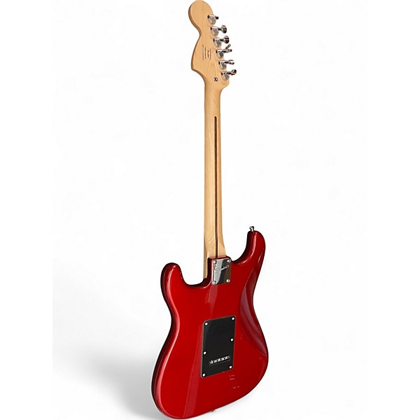 Used Squier Affinity Stratocaster Candy Apple Red Solid Body Electric Guitar