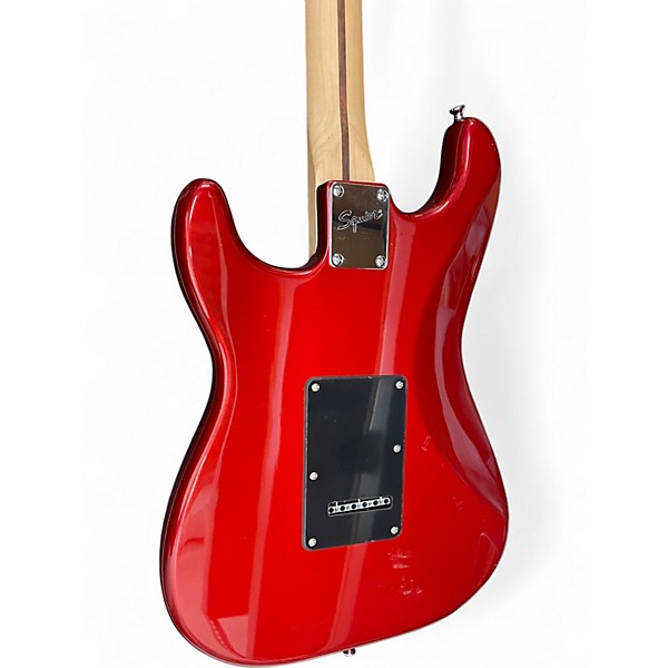 Used Squier Affinity Stratocaster Candy Apple Red Solid Body Electric Guitar