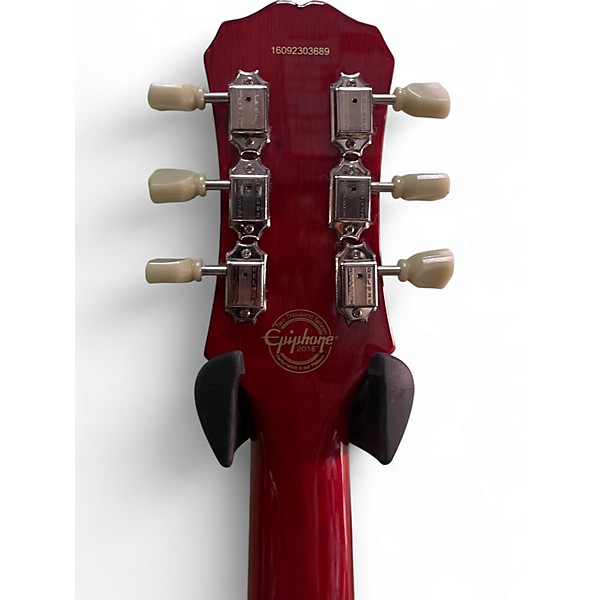 Used Epiphone Les Paul Standard Florentine Pro FADED CHERRY BURST Hollow Body Electric Guitar