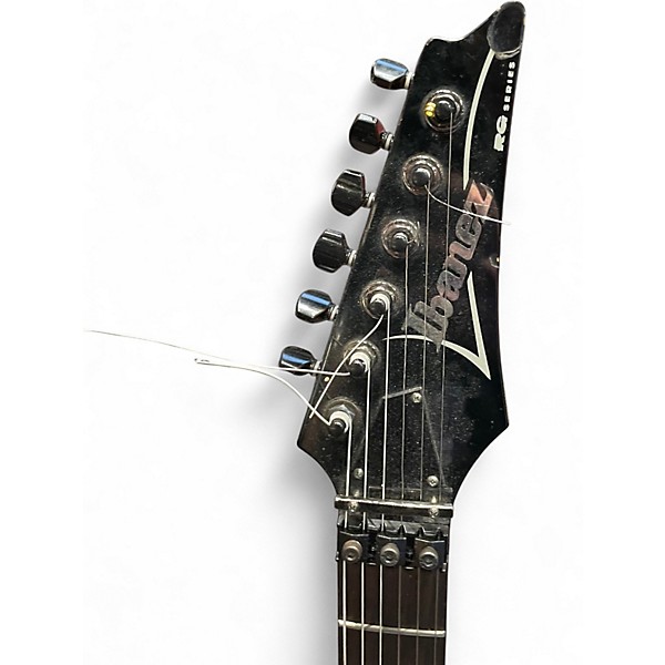 Used Ibanez RG470 Black Solid Body Electric Guitar