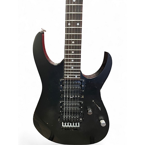 Used Ibanez RG470 Black Solid Body Electric Guitar