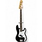 Used 2025 Fender STANDARD SERIES P BASS Black Electric Bass Guitar thumbnail