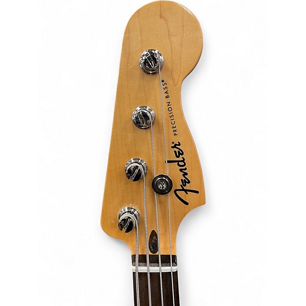 Used 2025 Fender STANDARD SERIES P BASS Black Electric Bass Guitar