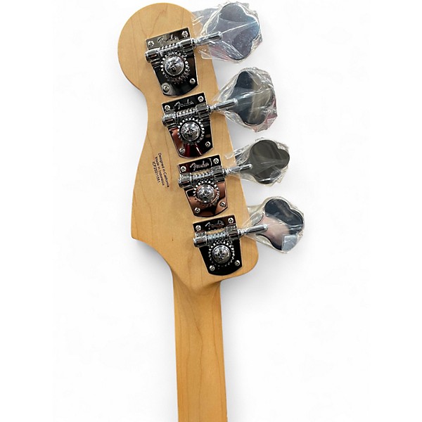 Used 2025 Fender STANDARD SERIES P BASS Black Electric Bass Guitar