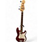 Used Fender Standard Precision Bass Candy Apple Red Metallic Electric Bass Guitar thumbnail