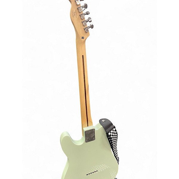 Used Squier Bullet Telecaster Surf Green Solid Body Electric Guitar