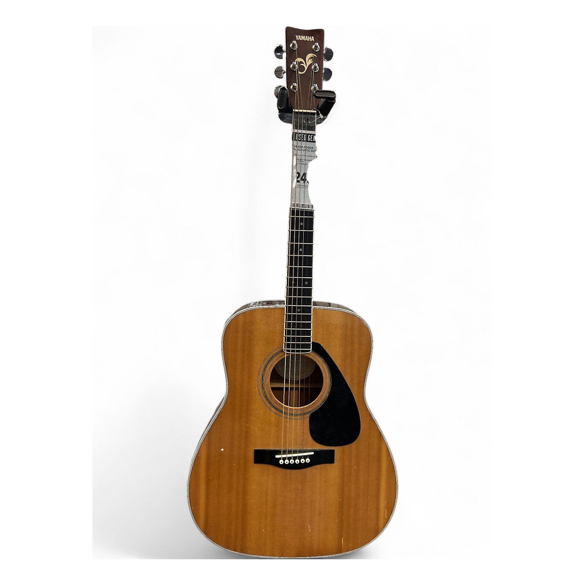Used Yamaha FG420A Natural Acoustic Guitar Natural | Guitar Center