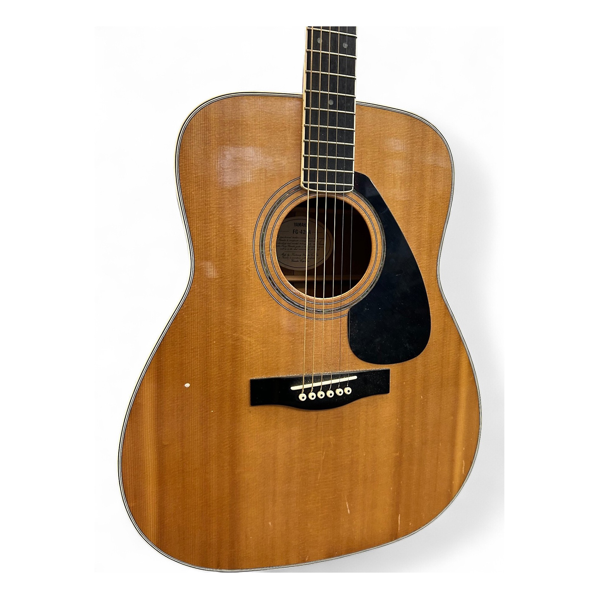 Used Yamaha FG420A Natural Acoustic Guitar Natural | Guitar Center