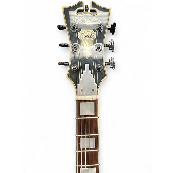 Used D'Angelico EX-SS Trans Gray Hollow Body Electric Guitar