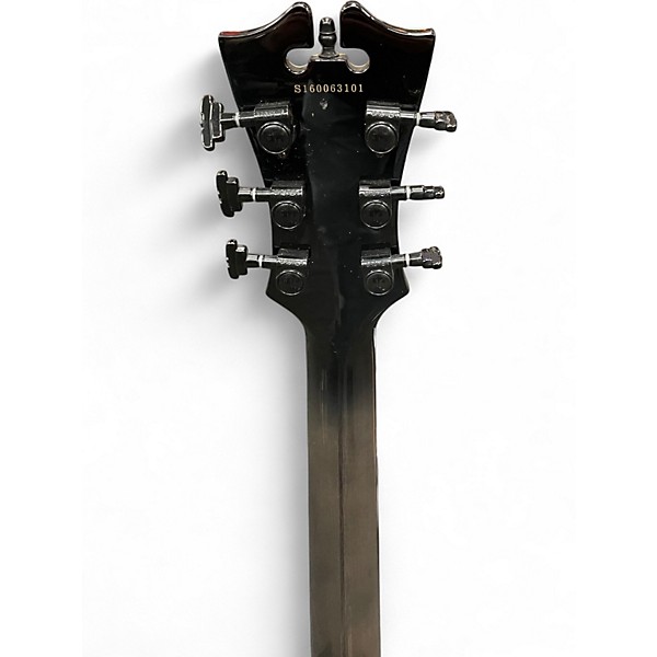 Used D'Angelico EX-SS Trans Gray Hollow Body Electric Guitar