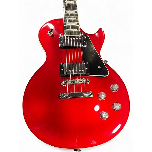 Used 2021 Epiphone Les Paul Modern Red Solid Body Electric Guitar