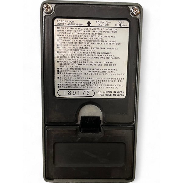 Used 1990s Ibanez TS9 Tube Screamer Distortion Effect Pedal