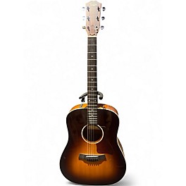 Used Taylor 210e SB DLX Sunburst Acoustic Electric Guitar