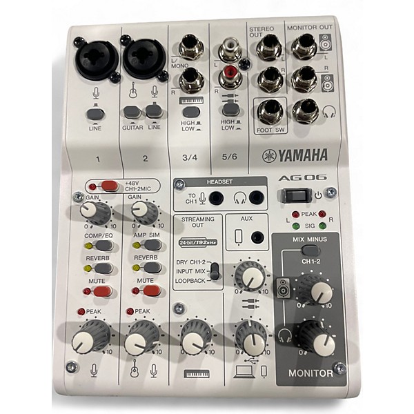 Used Yamaha AG06 Digital Mixer