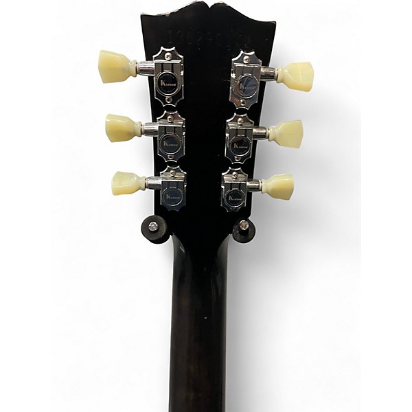 Used 2019 Gibson les paul fire brand Black Solid Body Electric Guitar